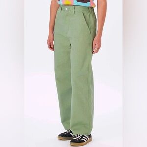 Green Obey Brighton Carpenter Pants